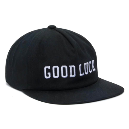 HUF GOODLUCK SNAPBACK HAT BLACK UNI