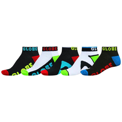 GLOBE BOYS DESTROYER CREW 5 PACK ASSORTED UNI