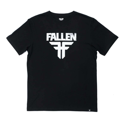 FALLEN INSIGNIA FALLEN T-SHIRT BLACK/WHITE S