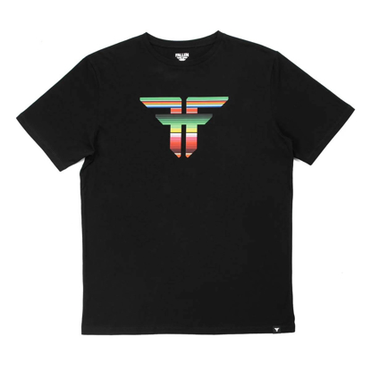 FALLEN TRADEMARK FALLEN T-SHIRT BLACK/PRINTED M