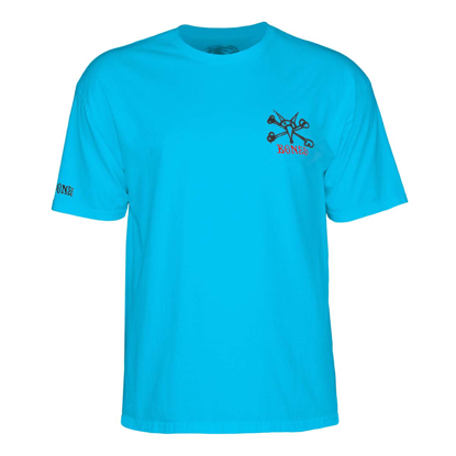 POWELL RAT BONES KID T-SHIRT TURQUOISE M