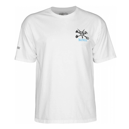 POWELL RAT BONES KID T-SHIRT WHITE L