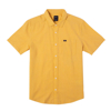 RVCA ENDLESS SEERSUCKER SHIRT VINTAGE GOLD XL