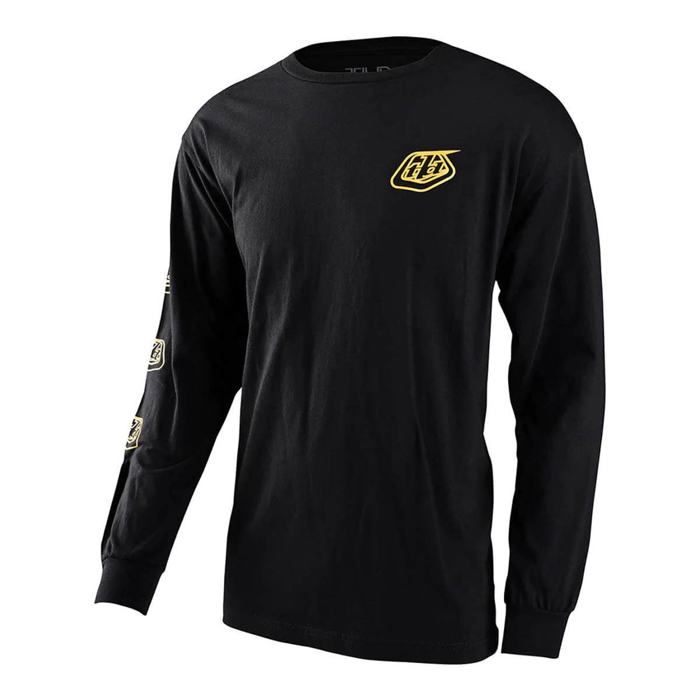 TROY LEE DESIGNS STAMP LONG SLEEVE TEE BLACK M