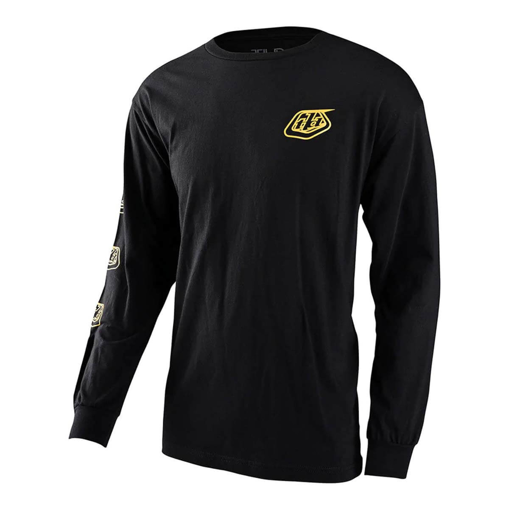 TROY LEE DESIGNS STAMP LONG SLEEVE TEE BLACK L