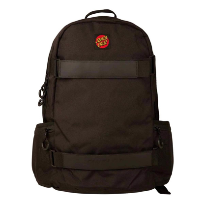 SANTA CRUZ CLASSIC LABEL SKATEPACK BLACK UNI