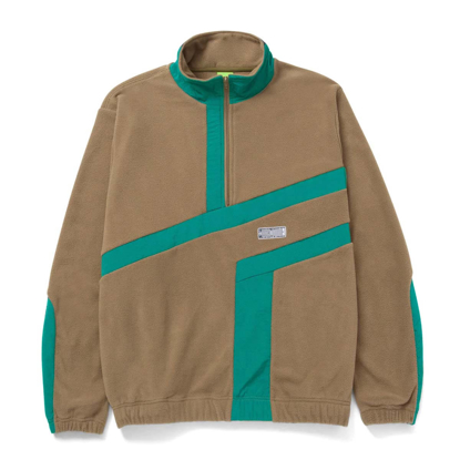 HUF RANGE QUARTER ZIP POLAR FLEECE OLIVE L