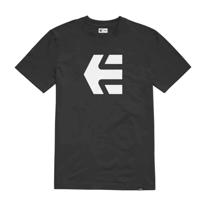 ETNIES KIDS ICON T-SHIRT BLACK/WHITE L