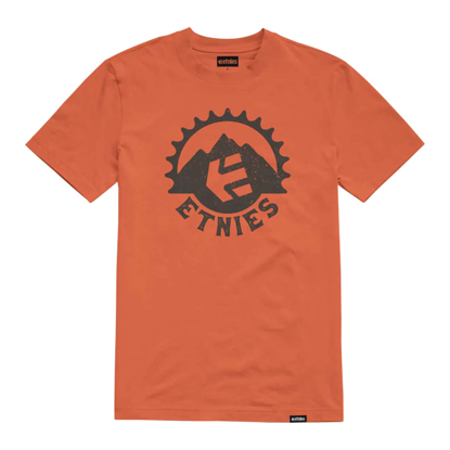 ETNIES SPOKE T-SHIRT BURNT ORANGE XL