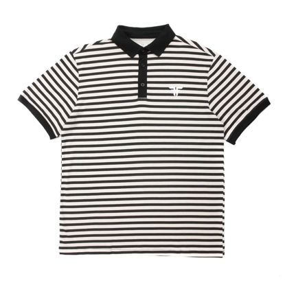 FALLEN TRADEMARK POLO BLACK/GRAY L