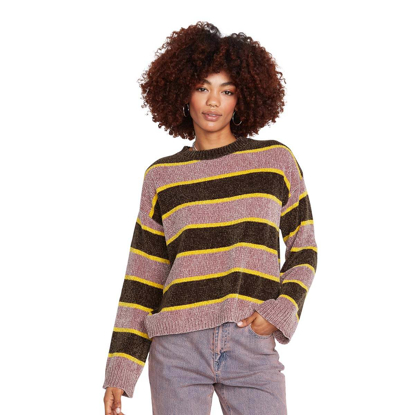 VOLCOM BUBBLE TEA SWEATER ESPRESSO S