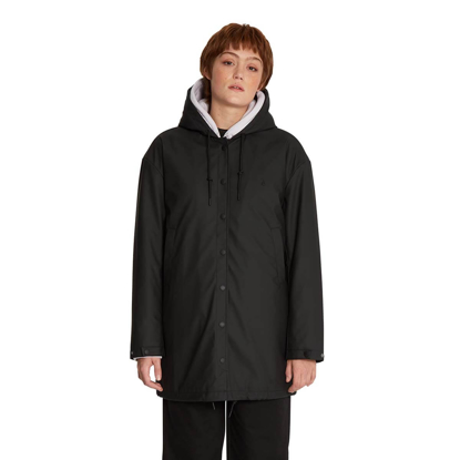 VOLCOM RAIN DEAD JACKET BLACK S