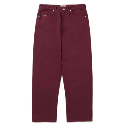 HUF CROMER SIGNATURE JEANS PANTS WINE 30