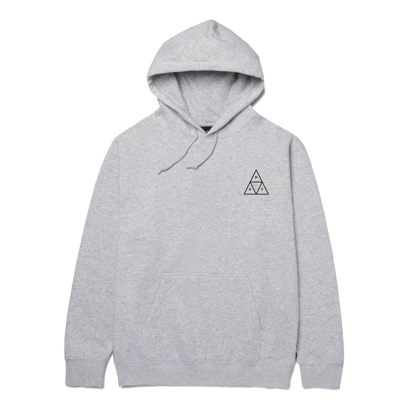 HUF ESSENTIALS TRIPLE TRIANGLE PULLOVER HOODIE ATHLETIC HEATHER XL