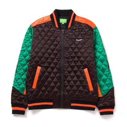 HUF LIGHTNING BOMBER JACKET BLACK M