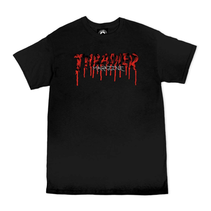 THRASHER MAGAZINE BLOOD DRIP LOGO T-SHIRT BLACK L