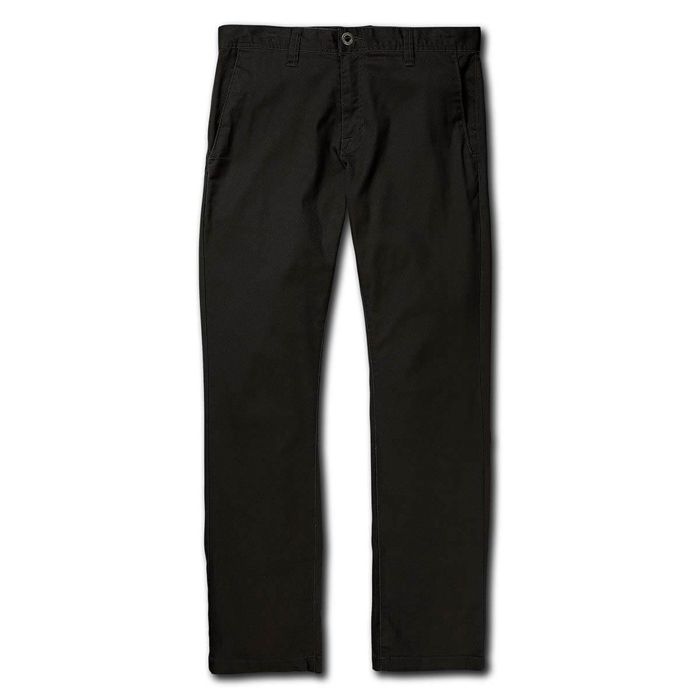 VOLCOM FRICKIN MODERN STRETCH DENIM PANTS BLACK 30X30