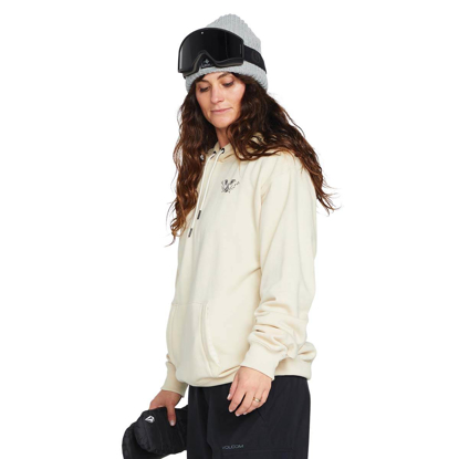 VOLCOM MELANCON PULLOVER HOODIE W OFF WHITE XS
