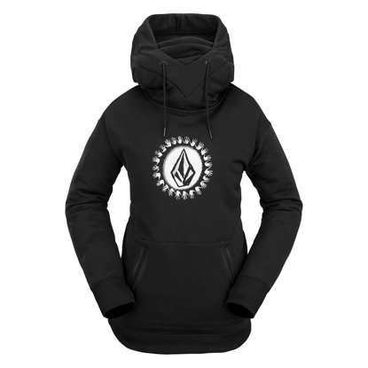 VOLCOM SPRING SHRED HOODY W BLACK XS