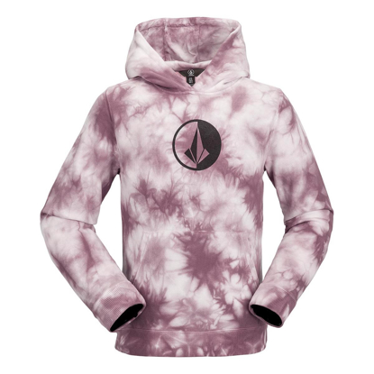 VOLCOM HOTLAPPER KID PULLOVER HOODIE MOJAVE TIE-DYE XS