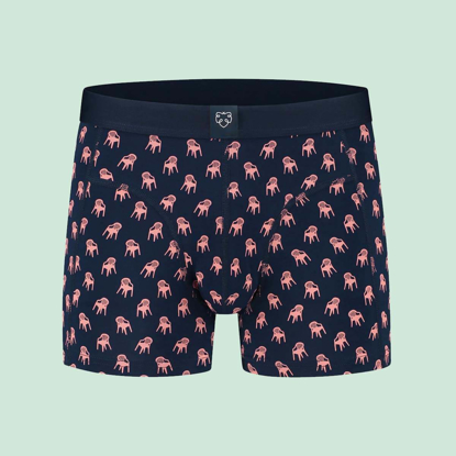 ADAM PINK PLASTIC BOXER BRIEFS ASSORTED XL