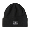 DC LABEL BEANIE W BLACK UNI
