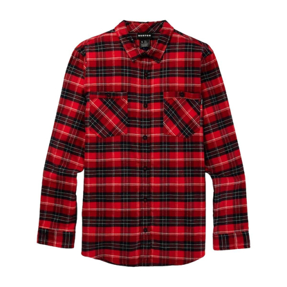 BURTON FAVORITE FLANNEL LONGSLEEVE TOMATO BRADLEY PLAID L