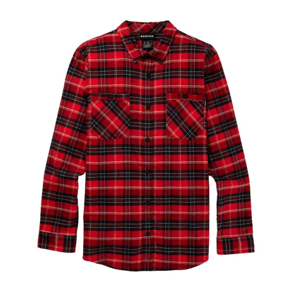 BURTON FAVORITE FLANNEL LONGSLEEVE TOMATO BRADLEY PLAID XL