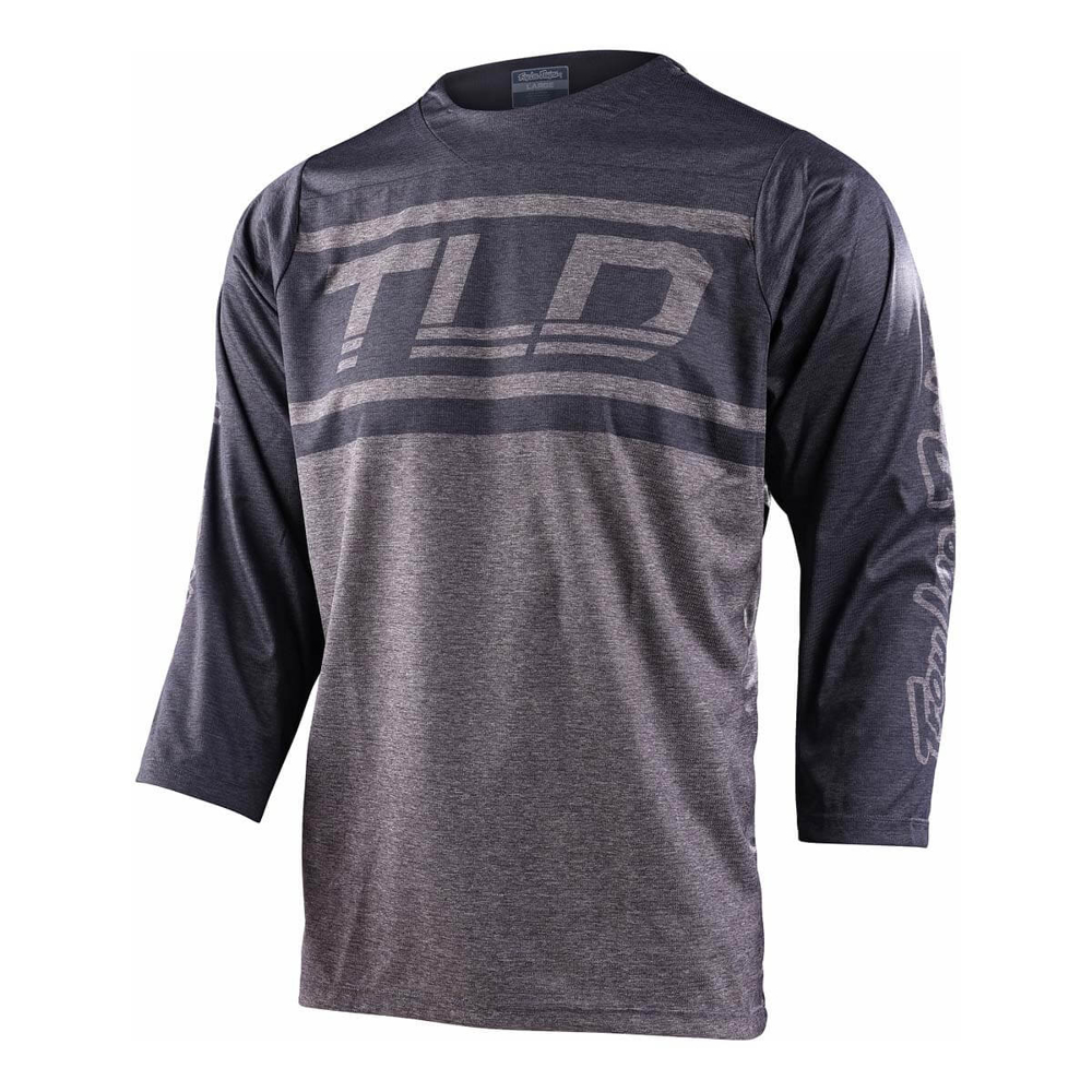 TROY LEE DESIGNS RUCKUS JERSEY BARS GRAY / GRAY HEATHER L