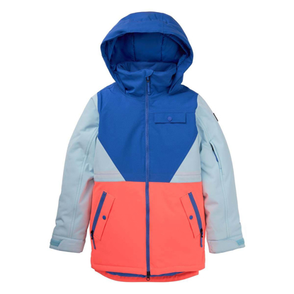BURTON KHIONE KID JACKET AMPERO BLUE/BALLADE BLUE/TETRA ORANGE S