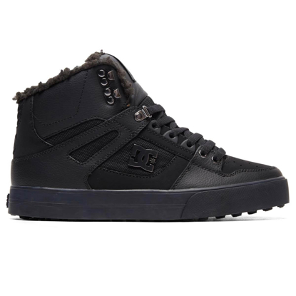 DC PURE HIGH-TOP WC WNT BLACK/BLACK/BLACK 44,5