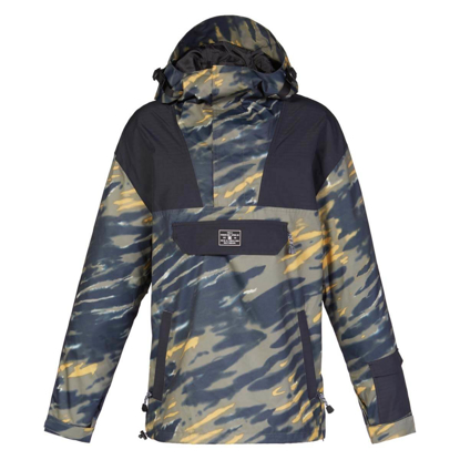 DC DC-43 ANORAK ANGLED TIE DYE IVY GREEN S