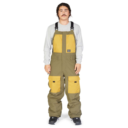 DC SHADOW BIB PANTS IVY GREEN L