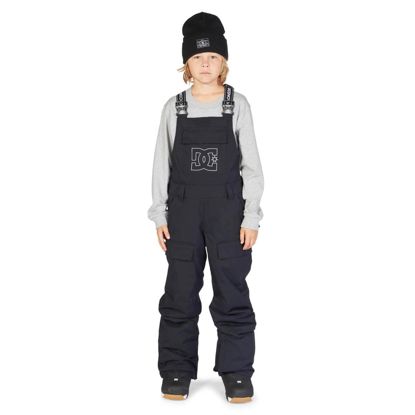 DC ROADBLOCK 45K KID BIB PANTS BLACK 12/M