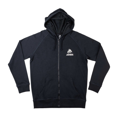 JONES TRUCKEE ZIP HOODIE BLACK L