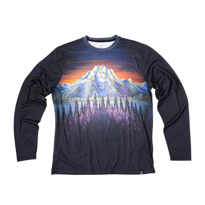 JONES TECH TEE LS T-SHIRT MT MORAN L