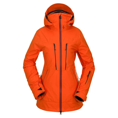 VOLCOM VS 3L STRETCH GORE W JACKET ORANGE SHOCK S