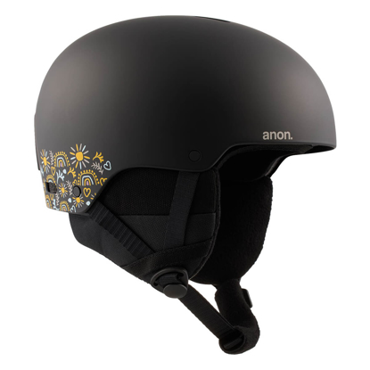 ANON RIME 3 KID HELMET MAGICAL BLACK EU L\X