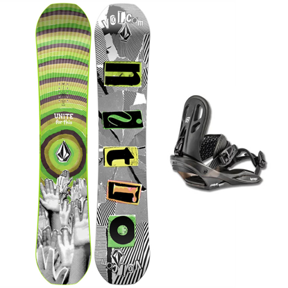 NITRO SET N RIPPER YOUTH X VOLCOM 137 & CHARGER M KID ASSORTED 137