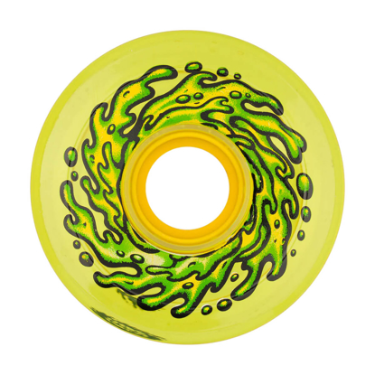 SLIME BALLS OG SLIME TRANS YELLOW 78A 66MM TRANS YELLOW 66MM