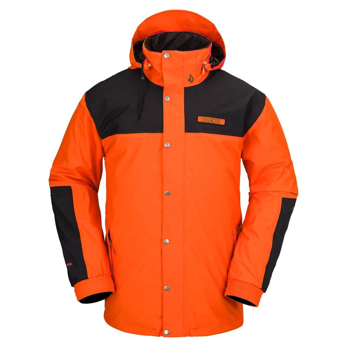 VOLCOM LONGO GORE-TEX JACKET ORANGE SHOCK S