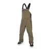 VOLCOM RAIN GORE-TEX BIB OVERALL PANTS DARK TEAK XS