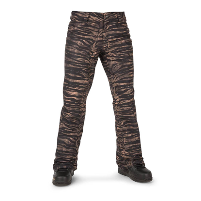 VOLCOM HALLEN W PANTS TIGER PRINT S