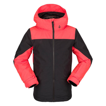 VOLCOM VERNON INSULATED KID JACKET ORANGE SHOCK XS