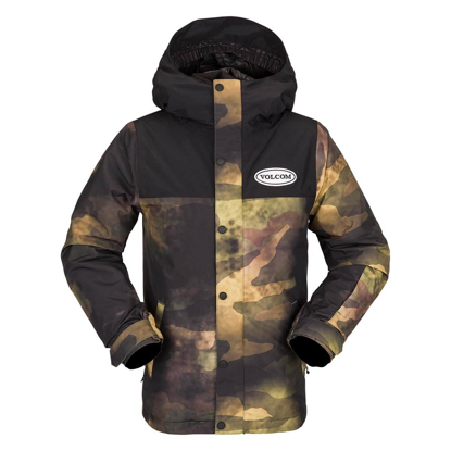 VOLCOM STONE.91 INSULATED KID JACKET CAMOUFLAGE S