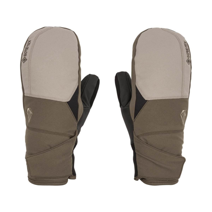 VOLCOM STAY DRY GORE-TEX MITTENS DARK TEAK M