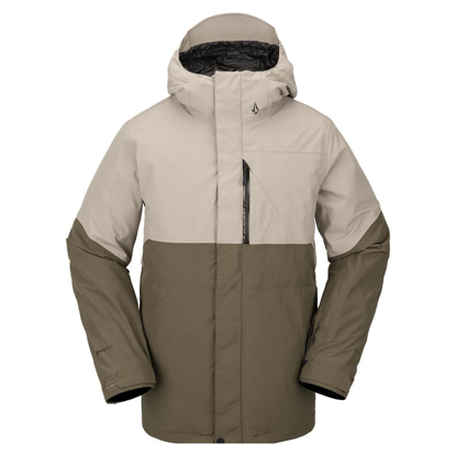 VOLCOM L GORE-TEX JACKET DARK KHAKI S