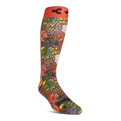 32 SANTA CRUZ SOCKS RED S/M