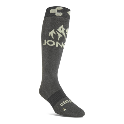 32 JONES MERINO ASI SOCKS BLACK L/XL