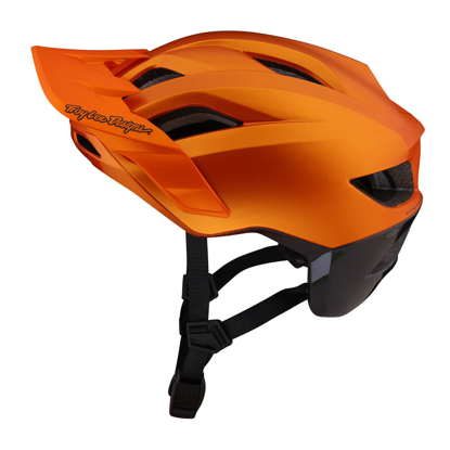 TROY LEE DESIGNS FLOWLINE SE HELMET RADIAN ORANGE / DARK GRAY M/L